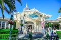 CHIBA, JAPAN: Crystal Palace Restaurant in Adventureland, Tokyo Disneyland Royalty Free Stock Photo