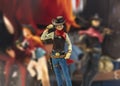 Plastic model figure of the character Monkey D.Luffy from the manga One Piece.