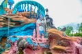 CHIBA, JAPAN: Ariel statue at Mermaid Lagoon in Tokyo Disneysea located in Urayasu, Chiba, Japan