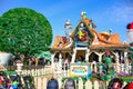 CHIBA, JAPAN: Tourist visiting Goofy`s Paint & Play House at Toontown of Tokyo Disneyland