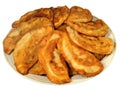 Chiburekki (chebureks) Royalty Free Stock Photo