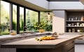 Chic 3D Render: Beautifully Designed Kitchen