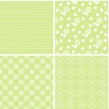 Chic different seamless patterns.