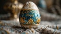 Chic Easter Design: Egg with \