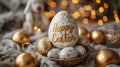 Chic Easter Design: Egg with \