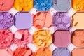 Chic Eyeshadow Collection: Bold Colors and Soft Pastels.