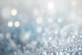 Chic Glitz: Light Gray and Powder Blue Defocused Background