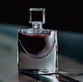 Chic perfume bottle, perfumery as luxury beauty and cosmetic product