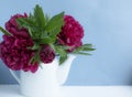 Chic pions for mother `s day, photo opening with flowers, fuxia flowers pions, flowers for women, flowers for mother, women `s day