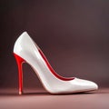 chic womens high-heeled shoes style chic beauty, Generative AI