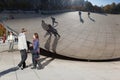 Chicago bean reflection Royalty Free Stock Photo