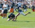 Chicago Bears training camp Royalty Free Stock Photo