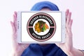 Chicago Blackhawks hockey team logo Royalty Free Stock Photo