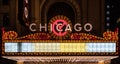 Chicago Blank Marquee Royalty Free Stock Photo