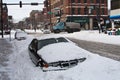 Chicago Blizzard Royalty Free Stock Photo