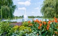 Chicago Botanic Garden Royalty Free Stock Photo