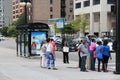 Chicago bus stop