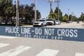 POLICE LINE DO NOT CROSS sign courtesy of the Chicago Police Department