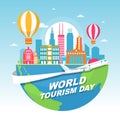 Chicago City Illinois United States America Travel World Tourism Day