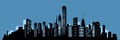 Chicago city skyline