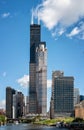 Chicago City skyline with Willis Tower