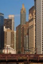 Chicago city view Royalty Free Stock Photo