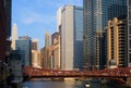 Chicago city view Royalty Free Stock Photo