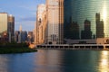 Chicago City View Royalty Free Stock Photo