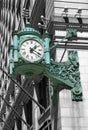 Chicago clock Royalty Free Stock Photo