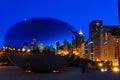 Chicago Cloud Gate Royalty Free Stock Photo