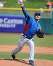 Chicago Cubs Ryan Dempster makes his first start of the 2011 Cactus Spring Training.