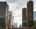 Chicago Downtown Architecture Royalty Free Stock Photo