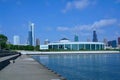 Chicago downtown skyline Royalty Free Stock Photo