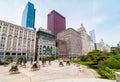 Chicago Downtown skyline with skyscrapers, Illinois, USA Royalty Free Stock Photo