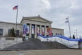 Main entrance of Shedd Aquarium Royalty Free Stock Photo