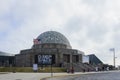 Many kids visitng the Adler Planetarium Royalty Free Stock Photo