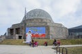 Many kids visitng the Adler Planetarium Royalty Free Stock Photo