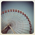 Chicago Ferris Wheel Royalty Free Stock Photo