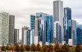 Chicago Highrise buildings Royalty Free Stock Photo