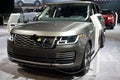 Range Rover electric SUV the annual International auto-show, February 9, 2019 in Chicago, IL