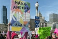 2018 Women`s March in Chicago