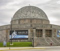 CHICAGO, IL - SUMMER 2005: Adler Planetarium on a cloudy day. It