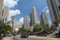 Chicago, IL/USA - circa July 2015: Streets of Downtown Chicago, Illinois Royalty Free Stock Photo