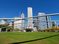 Jay Pritzker Pavilion, Chicago. Royalty Free Stock Photo