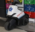 Chicago Police Segway SE-3 Patroller at O`Hare International Airport Royalty Free Stock Photo