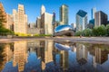 Cloud Gate in Chicago, Illinois Royalty Free Stock Photo