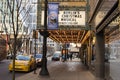Cadillac Palace Theatre in Chicago at Christmas Royalty Free Stock Photo