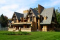 Chicago, Illinois, U.S - October 14, 2018 - Moore-Dugal Residence, a house designed by Frank Lloyd Wright