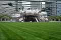 CHICAGO, ILLINOIS, UNITED STATES - MAY 12, 2018: Jay Pritzker Pavilion is the concert shell designed by architect Frank