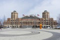 Navy Pier on sunny day in Chicago,Illinois,USA Royalty Free Stock Photo